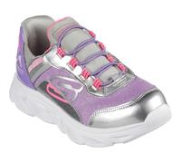 Skechers Flex Glide Girls Trainers Slip 302221L Sneaker Trim