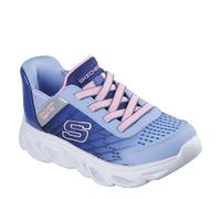 Skechers Flex Glide Kids Slip On Runners Navy/Multi 3 UK Child