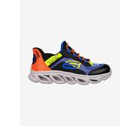 Skechers Flex Glide Slip-ins Shoes Black Blue Yellow Orange Kids - 27.5