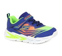 Skechers Boys' Flex-Glow Ultra, Charcoal/Red/Orange, 7 Toddler