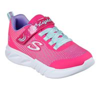 Skechers Flicker Flash Girls Trainers loop Hook 303700L Sneaker and Trim