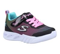 Skechers Flicker Flash Girls Trainers loop Hook 303700L Sneaker and Trim