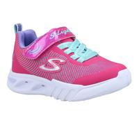 Skechers Flicker Flash Pink/Multi Trainers UK 2