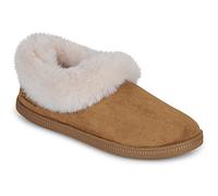 Skechers Women's Cozy Campfire Winter Nights Slippers, Chestnut Microfiber/Faux Fur, 7 UK