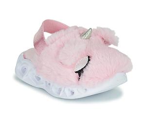 Skechers Flip flops HEART LIGHTS SANDALS in Pink 7 toddler