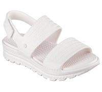 Skechers Foamies Arch Fit Footsteps Sunny Days Sandals for Women, White, 2