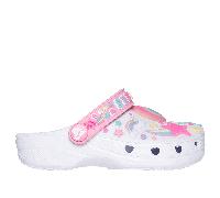 Skechers Foamies: Heart Charmer - Girly Land Mule in White, Size 9 | Synthetic