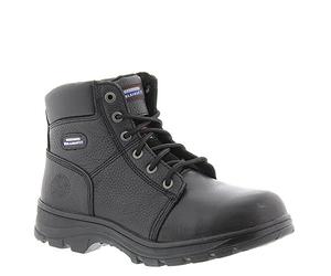 Skechers for Work 77009 Workshire Relaxed Fit Work Steel Toe Boot Black