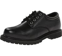 Skechers for Work Men's Cottonwood Elks Slip Resistant Shoe,Black,14 3E US