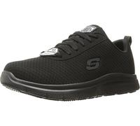 Skechers Men's Work Shoe Flex Advantage Bendon Wide Black 9.5 W US / 8.5 UK