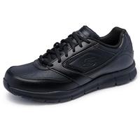 Skechers for Work Men's Nampa Food Service Shoe,Black Polyurethane,11.5 W US