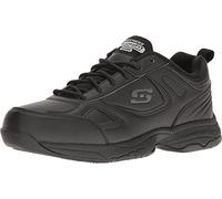 Skechers for Work Women's Dighton Bricelyn Wide Work Shoe, Black, 7 W US