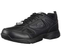 Skechers for Work Women's Dighton Bricelyn Wide Work Shoe,Black,9.5 W US