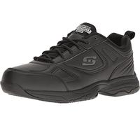 Skechers for Work Women's Dighton Bricelyn Work Shoe, Wide - Black, US 9 W