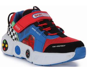 Skechers Game Kicks Gametronix Mens Trainer Black Multi UK 1 - 14