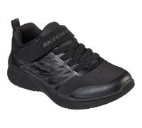 Skechers Microspec Texlor Polyester Boys's Black Trainers - UK 13.5 / EU 33 / US 1.5