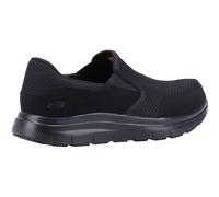 Skechers Mcallen Wide Slip Resistant Occupational Shoe Black