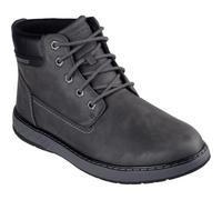 Skechers Garlan Deno Polyurethane Mens Charcoal Ankle Boots Pu - Size UK 10