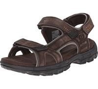 Skechers Men's Louden Fisherman Sandal, Brown, 7 UK