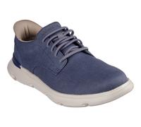Skechers Garza Clive Cotton Men's Blue Lace-Up Shoes UK 10