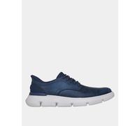 Skechers Garza Duran Leather Trainers Dark Navy