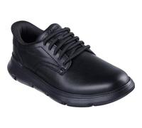 Skechers Garza Duran Mens Slip Ins Hands Free Shoes All Black 8-13