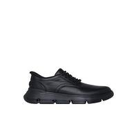 Skechers Garza- Duran Slip- Ins Bungee Lace Up Shoes-black, Black, Size 9, Men Black