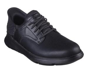 Skechers Garza Gervin Men's Black Shoes Sneakers Trainers (205046-BBK)
