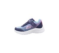 Skechers Girl's 303532l Nvmt Trainers, Navy Mesh Multi Trim, 13.5 UK