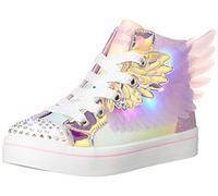 Skechers Girls 314401l Mlt Sneaker, Multi Synthetic Lavender Trim, 12.5 UK