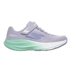 Skechers Girls Aero Spark Sneaker in Lavender, Size 1 | Textile/Synthetic, Machine Washable