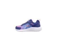Skechers Girls Waterproof: Bounder - Hydra Cool Sneaker in Navy Blue, Size 3 | Synthetic/Textile