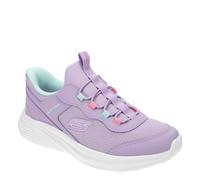 Skechers Girl's Bounder Pro Sneakers, Purple, 12 UK Child