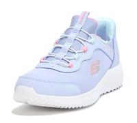 Skechers Girls Bounder Simple Cute Sneaker, Lavender, 13 UK Child