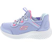 Skechers Girls Bounder Simple Cute Sneaker, Lavender, 9.5 UK Child