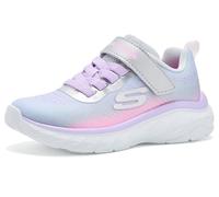 Skechers Girls' Boundless Color Blitz Trainer, Grey, 10 UK Child