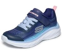 Skechers Girls' Boundless Color Blitz Trainer, Navy, 12 UK Child