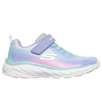 Skechers Girls Boundless - Colour Blitz Sneaker in Lavender, Size 12.5 | Textile/Synthetic, Machine Washable