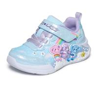 Skechers Girls' Care Bears Lil Snugs Trainer, Blue, 5 UK Toddler