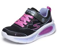 Skechers Girls' Cosmic Glow 2.0 Trainer, Black, 1 UK Child
