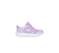 Skechers Girl's Dyna-Lite Slip-Ins Bungee Sneaker Lavender in Purple | Size: Infant 7 Skechers Purple Infant 7
