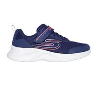 Skechers Dynamatic NVLV Navy Lavender Kids girls trainers 303577L in a Plain Man-made in Size 28