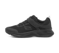 Skechers Girl's Dynamatic Sneakers, Black Mesh/Black Trim, 12 UK Child