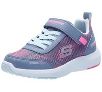 Skechers Girls Dynamic Tread Journey Time Sneaker, Charcoal Pink, 1.5 UK Child