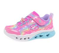 Skechers Unisex Kids Flutter Heart Lights Groovy Swirl Hiking Boot, Pink, 11.5 UK