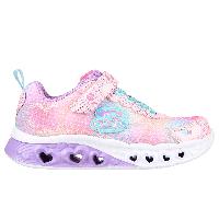 Skechers / Children's Shoes (Trainers) FLUTTER HEART LIGHTS in Pink 13 kid