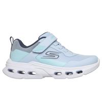 Skechers Girls Glide-Step Drift Sneaker in Light Blue, Size 12 | Textile/Synthetic, Machine Washable