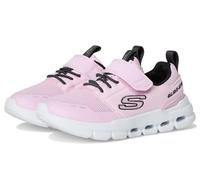 Skechers Girl's Glide-Step Flow Trainers, Light Pink Textile/Trim, 2 UK Child