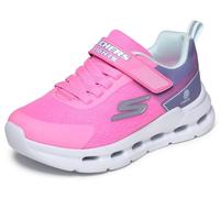 Skechers Girls S-Lights: Glide-Step Lights Sneaker in Pink, Size 12 | Synthetic/Textile