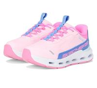 Skechers Girl's Glide-Step + Vista Lane Slip-On Sneakers, Pink Synthetic/Blue Trim, 13.5 UK